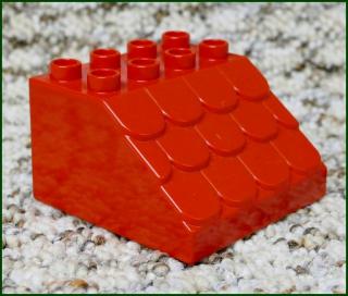 Lego® Duplo® Střecha Větší Červená (Lego® Duplo®)