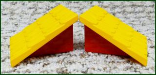 Lego® Duplo® Střechy Oranžovo-Červené 2ks (Lego® Duplo®)