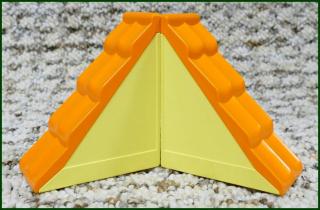 Lego® Duplo® Střechy Vysoké Oranžové 2ks (Lego® Duplo®)