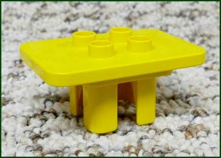 Lego® Duplo® Stůl Hranatý Žlutý (Lego® Duplo®)