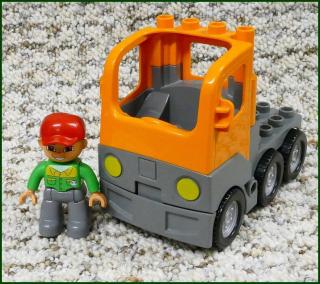 Lego® Duplo® Tahač Oranžový/Šedý Podvozek (Lego® Duplo®)