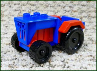 Lego® Duplo® Traktor Malý - Červeno/Modrý (Lego® Duplo®)