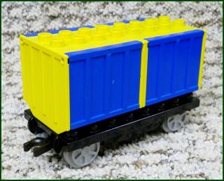 Lego® Duplo® Vagon - Kontejnery - 4 Modrá Dvířka (Lego® Duplo®)