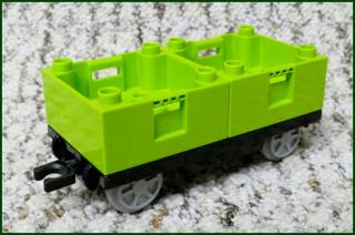Lego® Duplo® Vagon - Nízké Korby - Limetka (Lego® Duplo®)