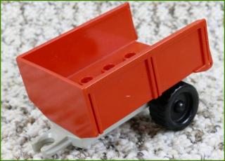 Lego® Duplo® Vlečka Výklopná Starší Červená Bez Zadní Sklopky (Lego® Duplo®)
