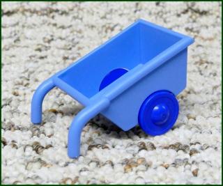Lego® Duplo® Vozíček (Kolečka) Pro Figurky Světle Modrá - Modrá Kola (Lego® Duplo®)