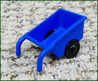 Lego® Duplo® Vozíček (Kolečka) Pro Figurky Tmavě Modrá (Lego® Duplo®)