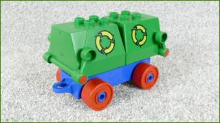 Lego Duplo vozík s kontejnery