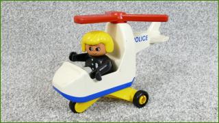 Lego Duplo vrtulník s pilotem