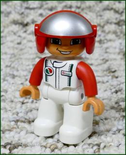 Lego® Duplo® Závodník Octan s Červenou Helmou (Lego® Duplo®)