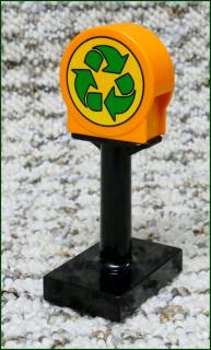 Lego® Duplo® Značka Oranžová Kulatá - Recyklace (Lego® Duplo®)