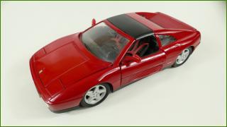 Model Auta Maisto 1:18 - Ferrari 348 ts - Viz Popis