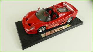 Model Auta Maisto 1:18 - Ferrari F50 s Podstavcem