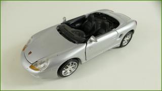 Model Auta Maisto 1:24 - Porsche Boxter - Viz Popis