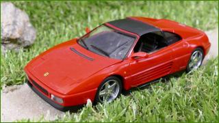 Model Autíčka Herpa 1:43 - Ferrari 348 ts s Krabičkou - Viz Popis