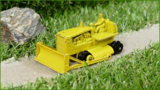 Model Autíčka Matchbox Caterpillar Reg. Trade MK (Lesney) - bez pásů