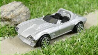 Model Autíčka Mattel - Fast and Furious FF041 - ´64 Chevy Corvette Grand Sport