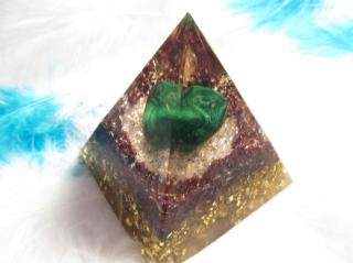 Orgonit Pyramida 6x6cm, Svůdnost & Vášeň