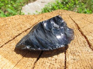 Surový Obsidián černý, 18gr (obsidián surový)