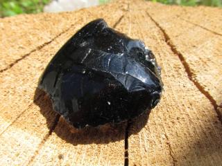 Surový Obsidián černý, 19gr (obsidián surový)