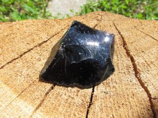 Surový Obsidián černý, 21gr (obsidián surový)