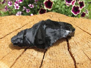 Surový Obsidián černý, 24gr (obsidián surový)