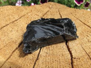 Surový Obsidián černý, 25gr (obsidián surový)