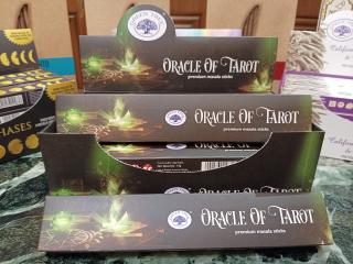 Věštění z tarotu - vonné tyčinky pro Meditaci  Očistu  Ochranu (vonné tyčinky Oracle Of Tarot, 15gr)