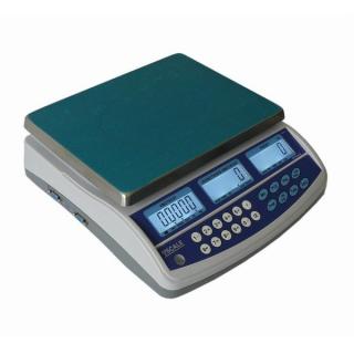 Přesná počítací váha TSQHD 15kg/0,2g, s připojením ex. plošiny (Stolní počítací váha TSQHD-15 PLUS pro kontrolní vážení s velkou přesností)