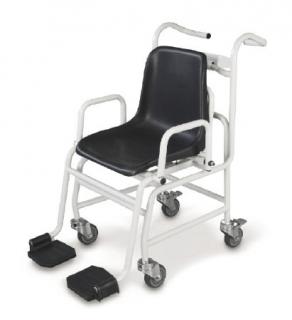 Vážící křeslo MCD - židle do 300kg (Mobilní sedací váha s ergonomicky optimalizovanou konstrukcí pro bezpečné a pohodlné vážení.)