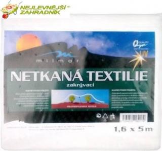 Netkaná textilie 1,6x10 bílá