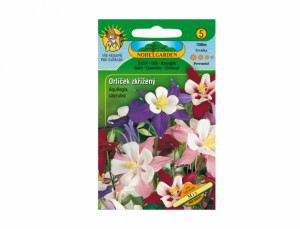 Orlíček zkřížený - Aquilegia caerulea