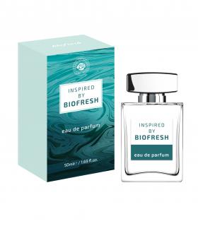 Biofresh Inspired Parfémovaná voda 104 - NEW SPIRIT - svěží vůně s růžovým pepřem, květem pomeranče a suchým dřevem v základu 50 ml