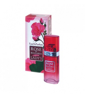 BioFresh Rose of Bulgaria dámský parfém s růžovou vodou 25 ml (Oblíbená vůně růží - eau de parfum bez parabenů. Balení 25 ml je ideální do kabelky nebo na cestování.)