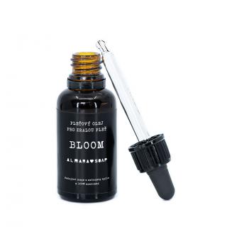 BLOOM vyživující olej pro zralou pleť 30 ml (Už nemusíte dělat kompromis mezi účinnou péčí a naprosto přírodním produktem, tento olej nechá vaši pleť rozkvést.)
