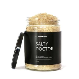 SALTY DOCTOR Sůl do koupele pro suchou a citlivou pokožku s ekzémy 450 g