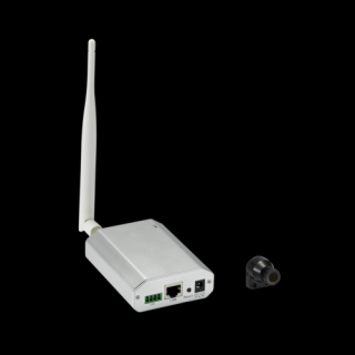 1 Mpx skrytá WiFi IP kamera Anbash NC128W, externí čočka, P2P