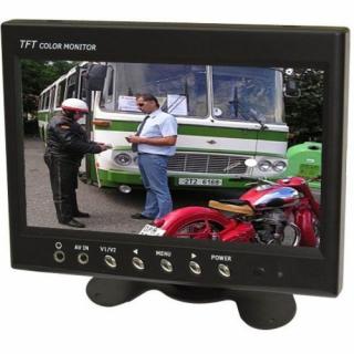 LCD color monitor TFT 7&quot; CL-7016, 800x480 pix., zobrazení CCTV
