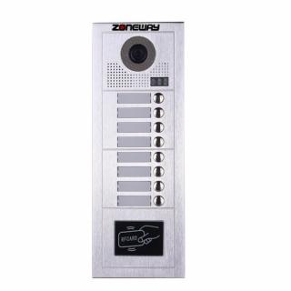Zoneway ZW-619-8D - RFID přístupový systém/videozvonek - bytové tablo
