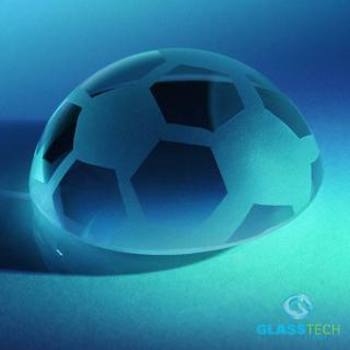 Fotbalový míček půlený 40 mm  (Fotbalový míček půlený o průměru 40 mm)