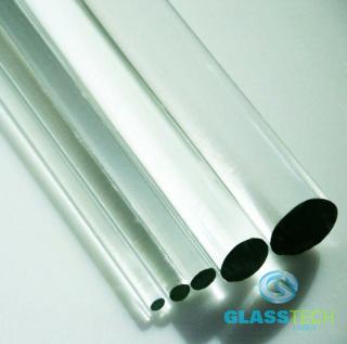 Skleněné tyče kulaté - 15x1200 mm (Skleněné tyče, borosilikát)