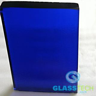 Surový Kvádr-modrý 70x280x520, 25,5 kg (Skleněný blok )