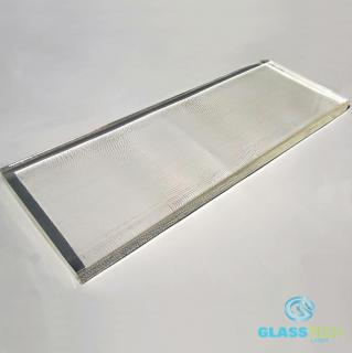 Surový Kvádr-optické sklo-25x320x525 (Skleněný blok z optického skla, surový)
