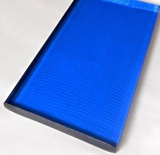 Surový Kvádr-světle modrý 30x280x520, 12,5 kg (Skleněný blok )