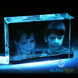 VAŠE 3D FOTO V TĚŽÍTKU 70x40x120 mm (dvě osoby, hlavy a ramena)