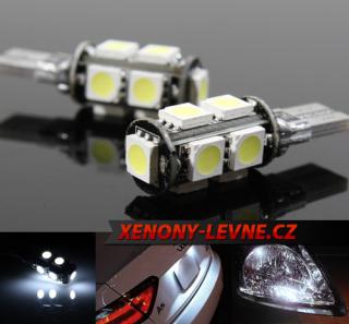 CAN-BUS bílá parkovací žárovka T10 (W5W) - 9xSMD, 1ks (CAN-BUS parkovací světlo T10 (W5W), 9xSMD, 1ks)