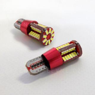 CAN-BUS LED žárovka 12V T10 bílá, 57 SMD LED, 1ks (CAN-BUS parkovací světlo T10 (W5W), 57xSMD, 1ks )