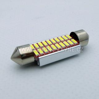 CAN-BUS sufitka bílá - Super Light, 20 SMD LED, 39mm, 1ks (LED sufitka bílá - Super Light)