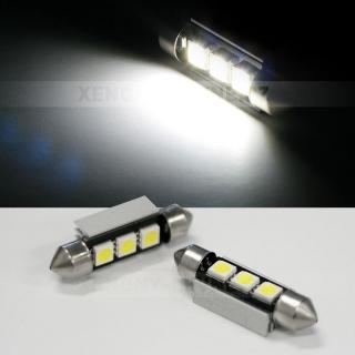 CAN-BUS sufitka bílá - Super Light, 3 SMD LED, 36mm, 1ks (LED sufitka bílá - Super Light)