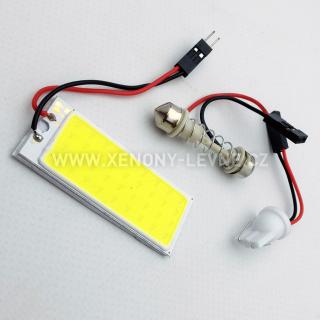 High power COB LED panel 50x20 mm s adaptérem pro sufitku 31 - 44mm (LED panel High power COB 1ks s adaptérem pro sufitku 31-44mm)